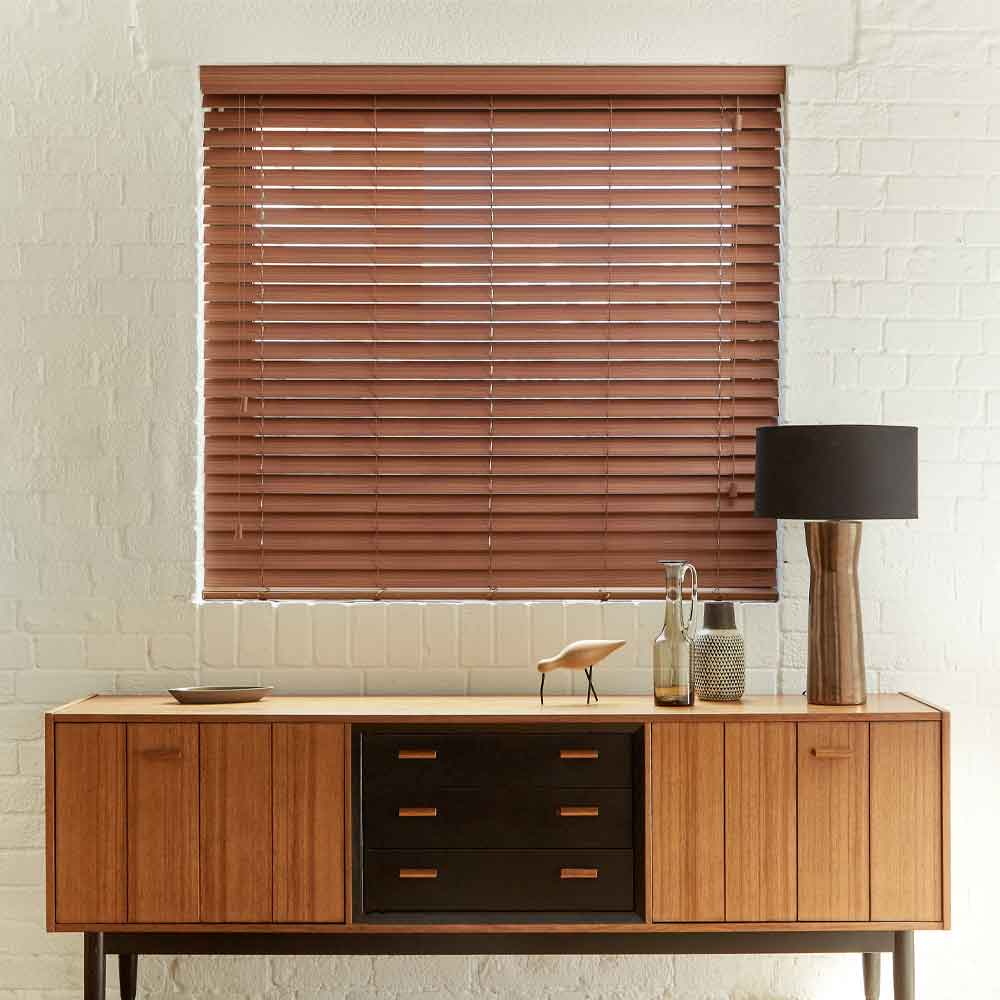 Wooden blinds in Crawley